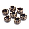 Tibetan Style Alloy European Beads LS-TIBEB-EAA386Y-AB-FF-1