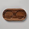Wood Pepper Grinder Holder AJEW-WH20005-02-1