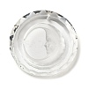 Transparent Glass Pendants GLAA-F118-06-8