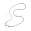 Non-Tarnish 304 Stainless Steel Snake Chains Necklaces NJEW-O058-29P-2