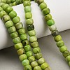 Dyed Natural White Jade Beads Strands GG-CBAA20A-01A-06-1