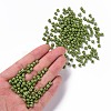 Baking Paint Glass Seed Beads SEED-US0003-4mm-K9-4