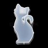 Lovely Cat Shape Candlestick Silhouette Silicone Molds SIMO-C010-01B-5