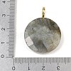 Natural & Synthetic Gemstone Faceted Pendants G-A287-02G-M-4