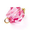 Transparent Acrylic Pendants PALLOY-JF00752-5