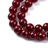 Baking Paint Glass Beads GLAA-Z010-01C-4