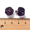 Natural Amethyst Pumpkin Charms G-K338-27P-08-3