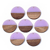 Resin & Wood Pendants RESI-S358-02B-30-1