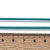 2.5MM Adjustable Braided Nylon Cords Necklace Making FB-CBAA152-02G-26-3
