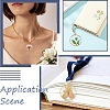 10Pcs 5 Colors Transparent Clear Epoxy Resin Pendants RESI-YW0005-03-5