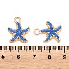 Alloy Enamel Pendants PALLOY-F224-10G-02-3