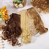 4Pcs 4 Colors PP Doll Wig Long Curly Hair DIY-GL0006-20B-4