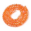 Electroplate Glass Beads Strands EGLA-A044-T4mm-B25-3