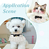 Bowknot Polyester Dog Bibs AJEW-WH0651-22C-01-6