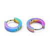 304 Stainless Steel Huggie Hoop Earrings EJEW-M284-30M-B-3