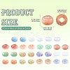 438Pcs Imitation Cat Eye Glass Seed Beads SEED-FS0001-47E-3