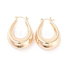 Brass Hoop Earrings EJEW-F332-05G-1