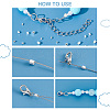 90Pcs 3 Style 925 Sterling Silver Spacer Beads FIND-PH0006-99-5