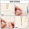 SUPERFINDINGS 60Pcs 6 Style Brass Cup Pearl Peg Bails Pin Pendants KK-FH0005-71-4