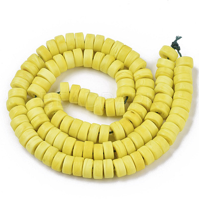 Handmade Frosted Lampwork Beads Strands LAMP-T007-11K-1
