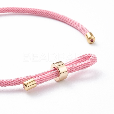 Braided Nylon Cord Bracelet Making MAK-A017-D01-02G-1