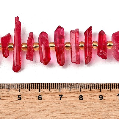 Natural Quartz Crystal Beads Strands G-F800-E10-1