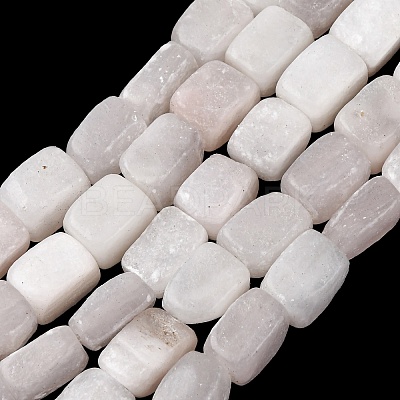 Natural Selenite Beads Strands G-D098-D17-1
