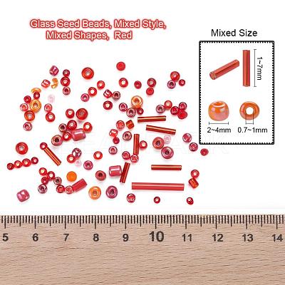 Glass Seed Beads X-SEED-S059-007-1