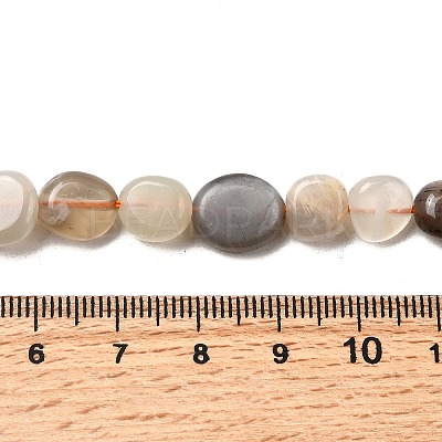 Natural Multi-Moonstone Beads Strands X-G-F547-06-B-1