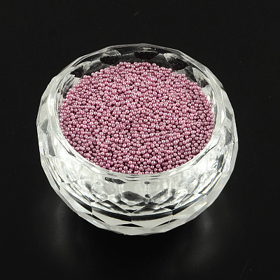 Color Plated DIY 3D Nail Art Decoration Mini Glass Beads MRMJ-R038-E04-1