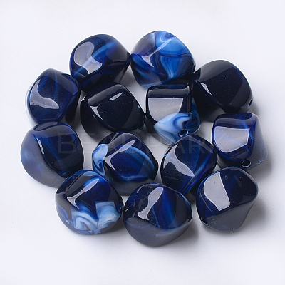 Acrylic Beads OACR-T007-08I-1