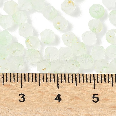 Frosted Glass Beads FGLA-D300-01-1