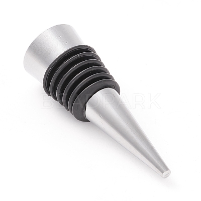 Alloy Wine Bottle Stoppers DIY-D058-02P-1