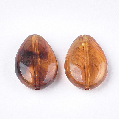 Acrylic Beads OACR-S029-030-1