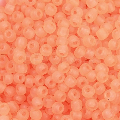 6/0 Luminous Glass Seed Beads SEED-NH0001-01D-1