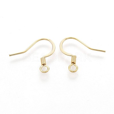 316 Surgical Stainless Steel French Earring Hooks STAS-P221-02G-1