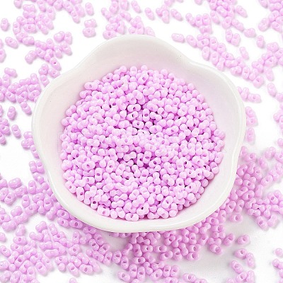 Baking Paint Glass Seed Beads X1-SEED-A033-05N-1