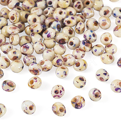 Picasso Glass Seed Beads SEED-TADJ0001-05K-1