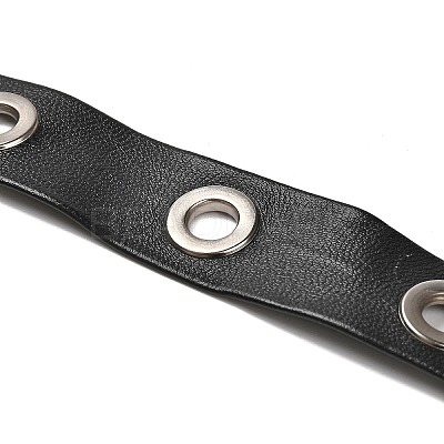 Flat Imitation Leather Cords LC-XCP0001-03-1