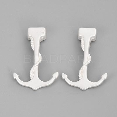 Alloy Anchor Hook Clasps PALLOY-Q357-77MS-NR-1