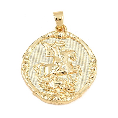 Brass Pendants KK-I453-02G-01-1