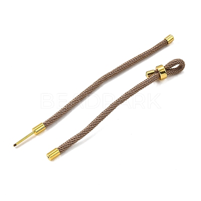 Braided Nylon Cord Bracelet Making MAK-A017-D03-05G-1