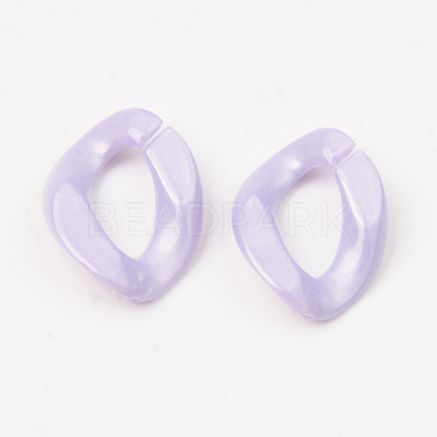 Opaque Acrylic Linking Rings OACR-S038-003B-03-1