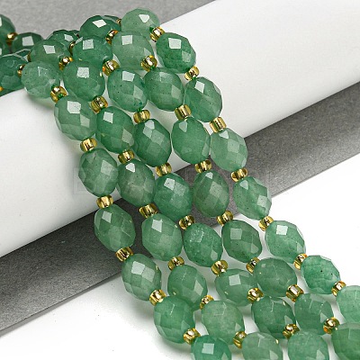 Natural Green Aventurine Beads Strands G-N342-42-1