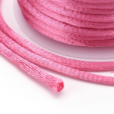 Nylon Satin Rattail Cords NWIR-L006-2mm-06-1