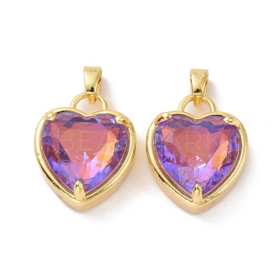 Glass Pendants KK-G424-14G-1