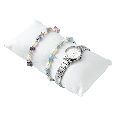 Leather Pillow Jewelry Bracelet Watch Display X-BDIS-H015-1-1
