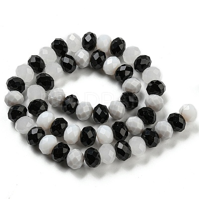 Glass Beads Strands EGLA-A034-M10mm-48-1