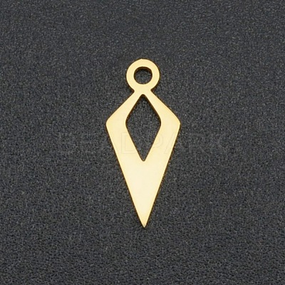 201 Stainless Steel Open Back Bezel Pendants STAS-R111-LA173-6-1