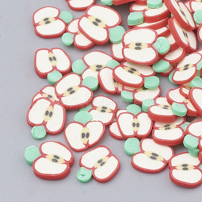 Handmade Polymer Clay Nail Art Decoration CLAY-N002-02O-1